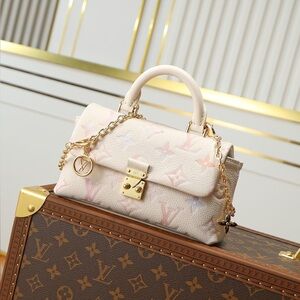 Louis Vuitton Mini Bag in Cream and Pink